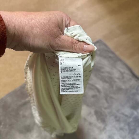 Charter Club Petite Printed Pintuck Top for Macy's - Picture 5 of 8